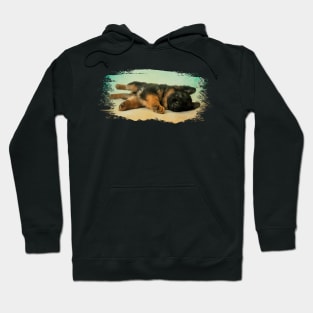 German Shepherd Puppy Hoodie